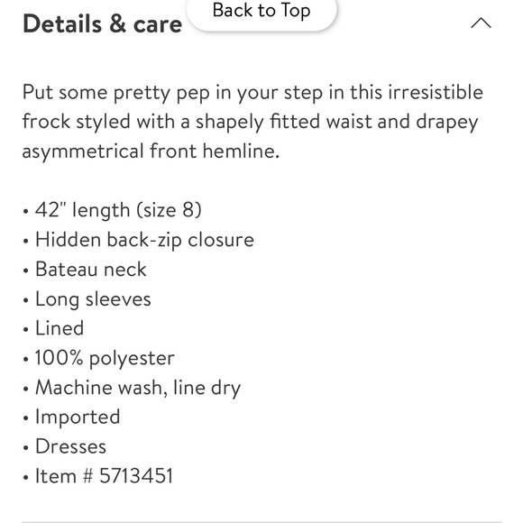 Harper Rose Asymmetrical Dress in Navy - Picture 4 of 7